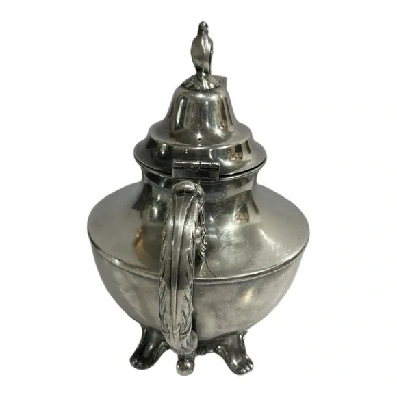 WM A Rogers Silver Plated Copper Tea Pot 2577 - Picture 3 of 7
